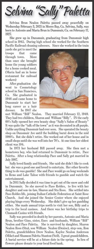 Obituaries in Mt Shasta, CA | Mount Shasta Herald