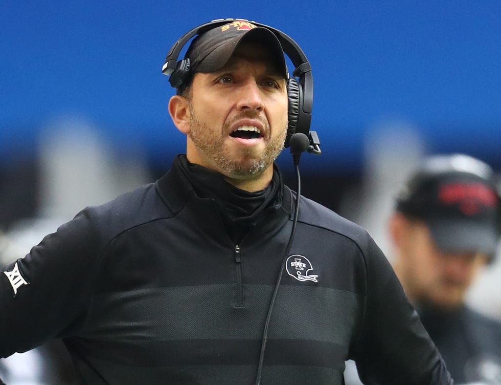 Iowa State Coach Matt Campbell Salary USA TODAY