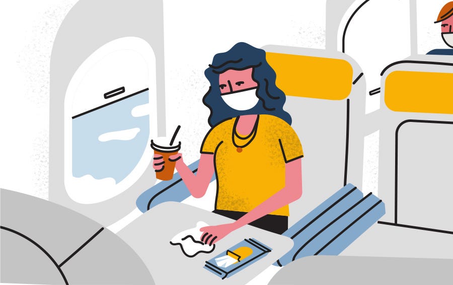 How to Properly Disinfect Your Airplane Seat