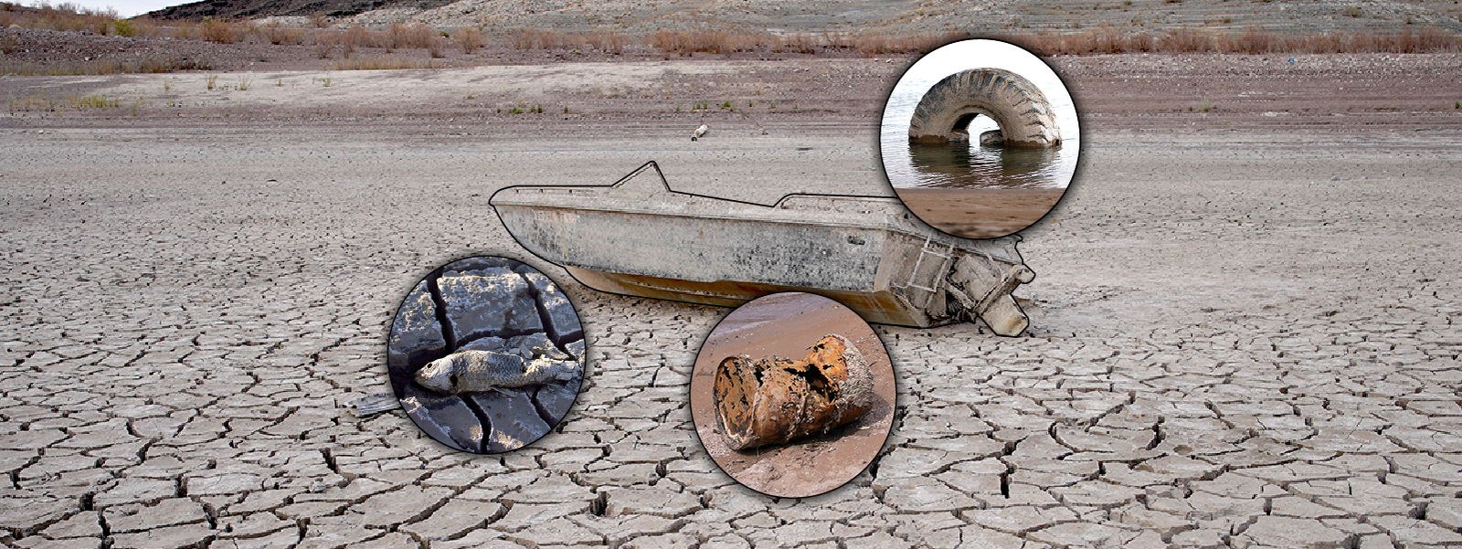 Human remains, sunken boats found as Lake Mead waters vanish