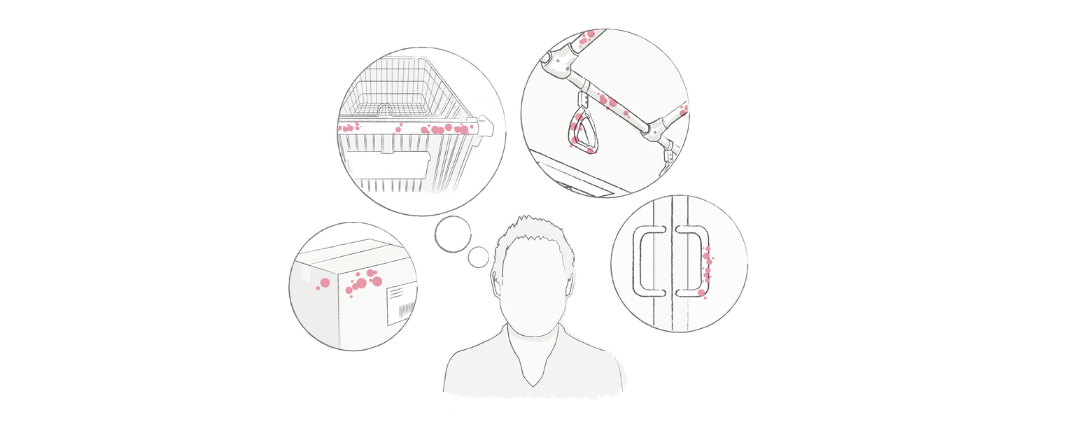 How long the coronavirus can infect people depends on the surface it's on