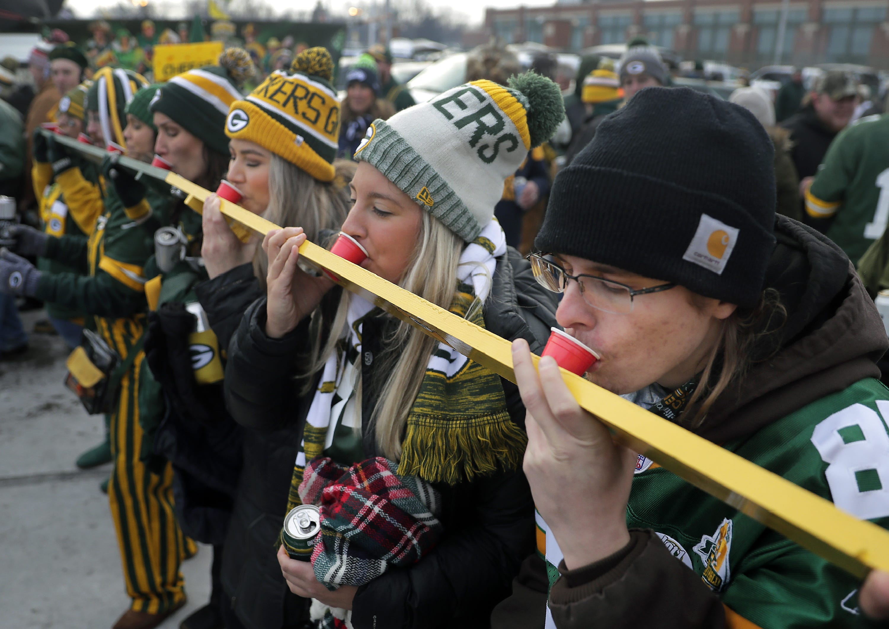 The tailgating spreads