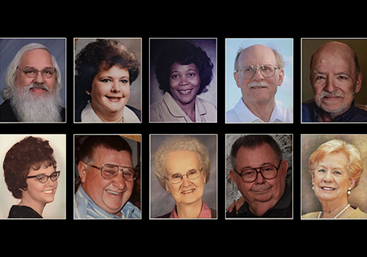 Photos of some of the 800 people who died at nursing homes operated by Trilogy.