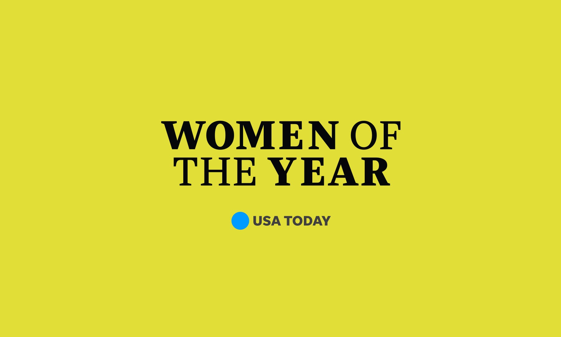 Women of the Year wordmark