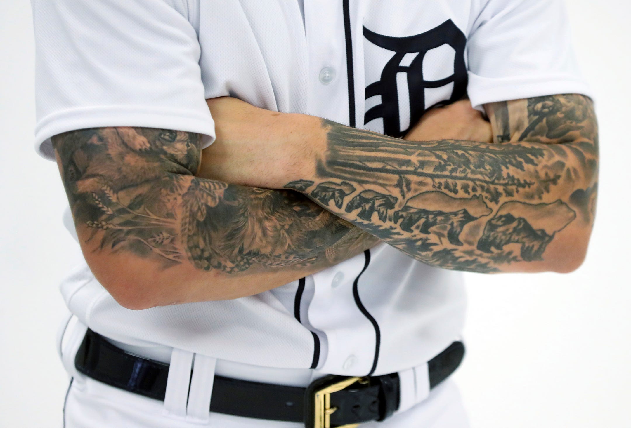 forearm baseball tattoo sleeve