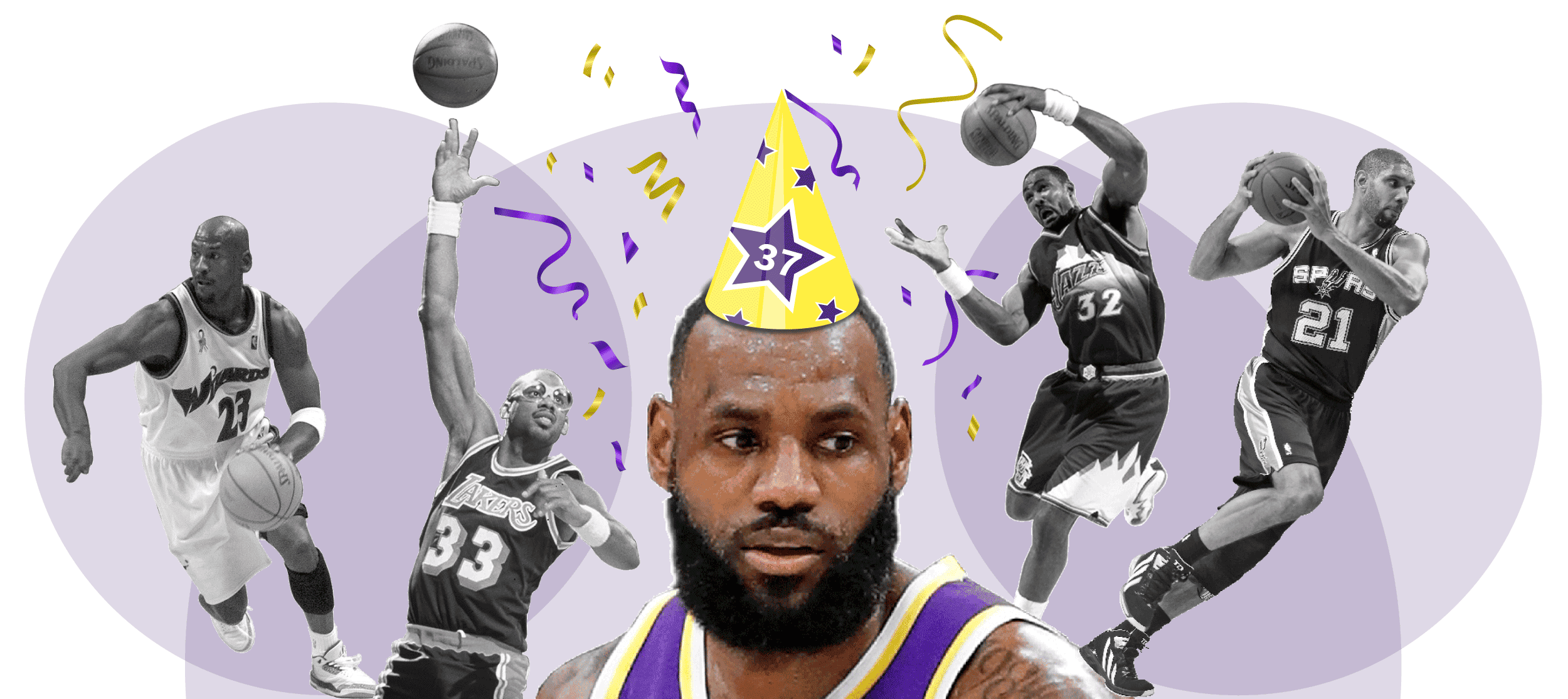 As he turns 37, the age-defying LeBron James is continuing to hold Father Time at bay thumbnail