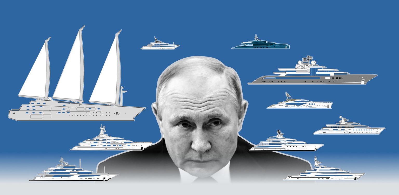 russian yachts impounded