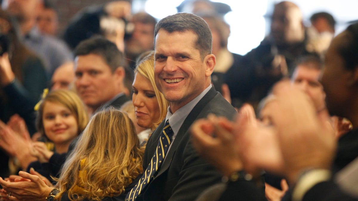 Michigan Football Jim Harbaugh agrees to massive contract extension