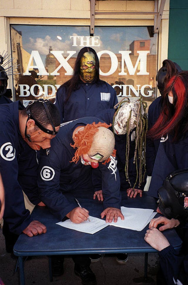 From The Archives Photos Of Slipknot Through The Years