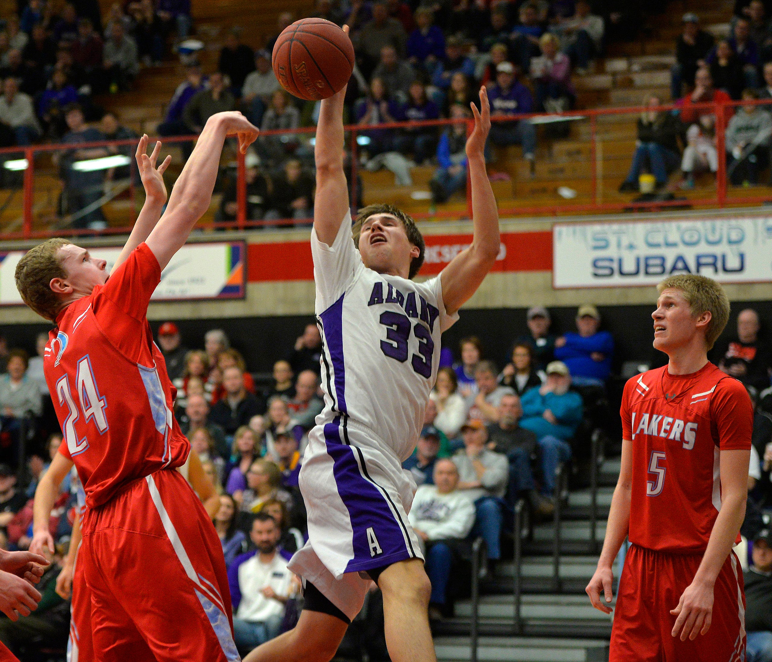 Albany Vs Detroit Lakes Sect 8 3a Boys Basketball