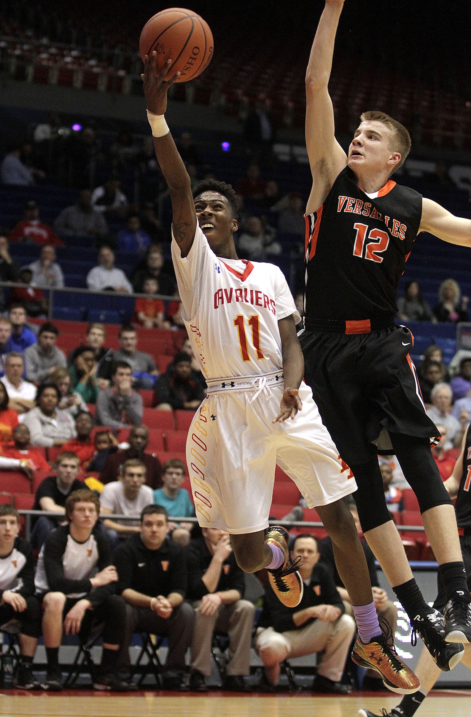 Purcell Marian Vs Versailles Boys Basketball