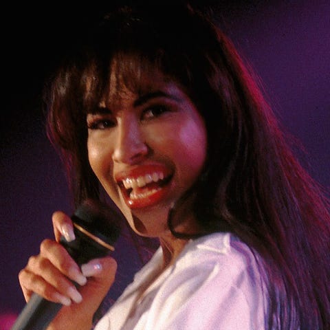 Tejano music artist Selena ( Quintanilla Perez) is