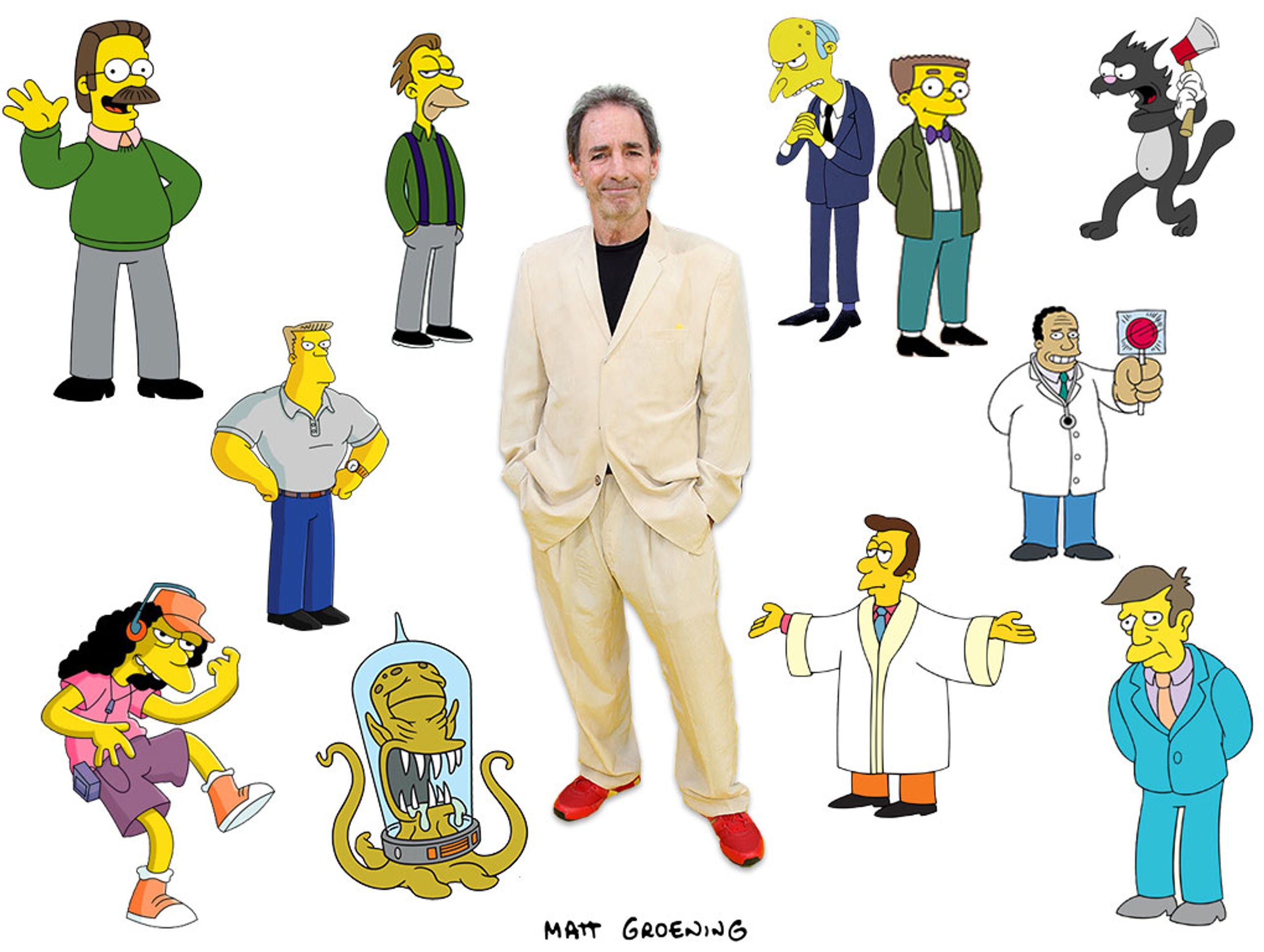 A Guide To Shearer S Simpsons Characters