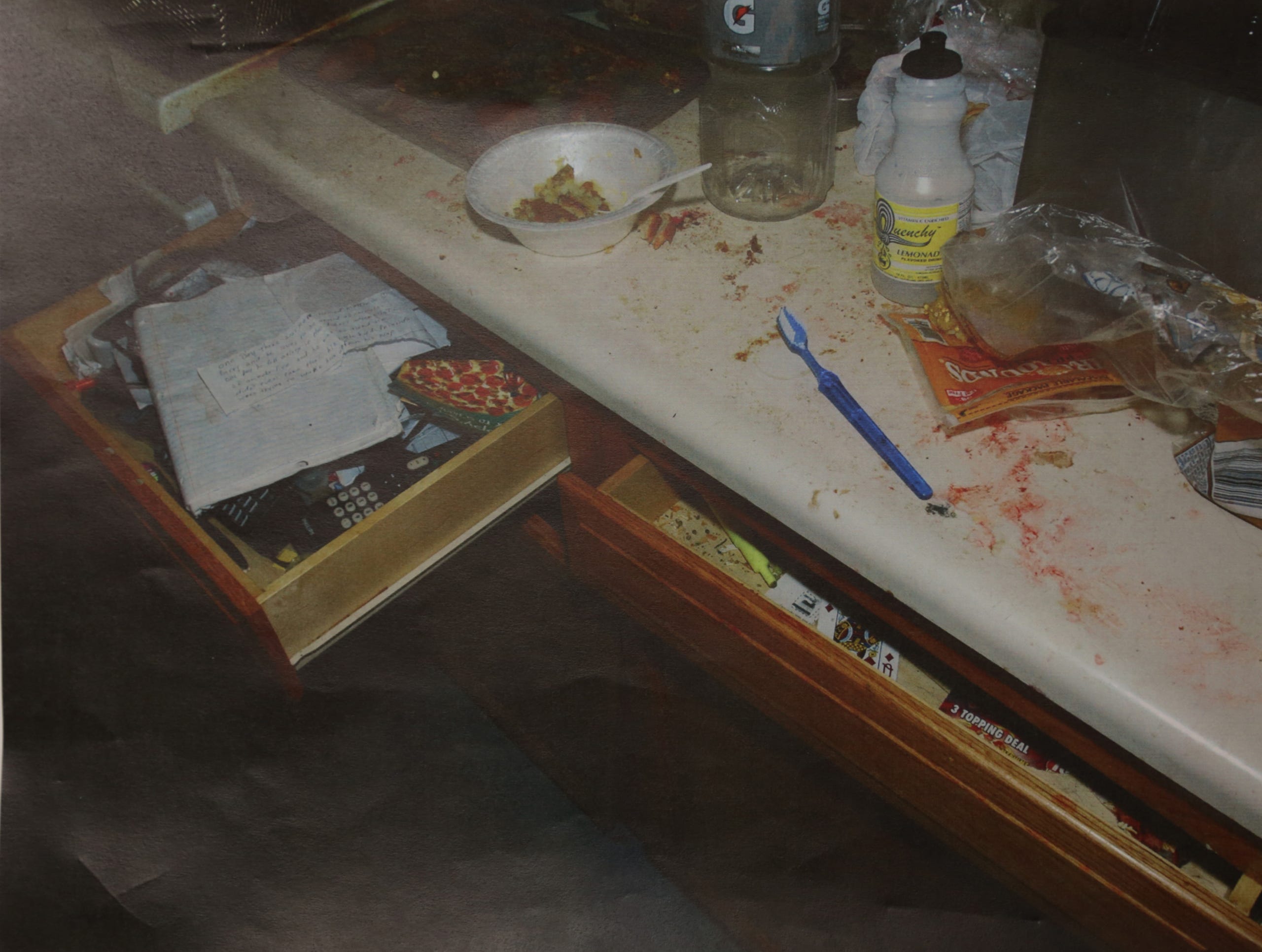 photographic evidence in freezer case
