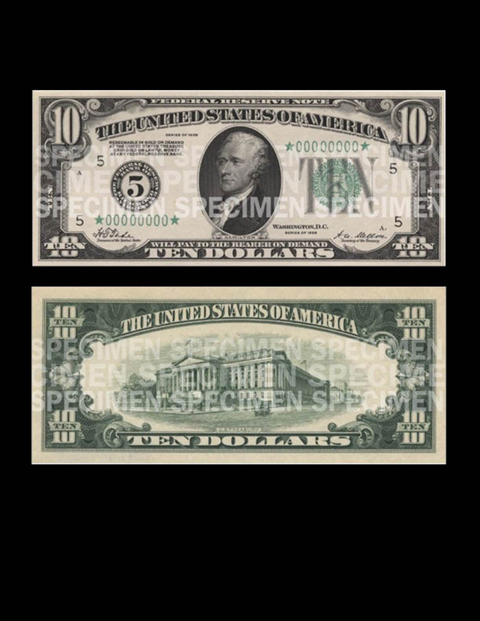 How 10 Dollar Bill Has Changed Through The Years How 10 Dollar Bill Has Changed Through The Years