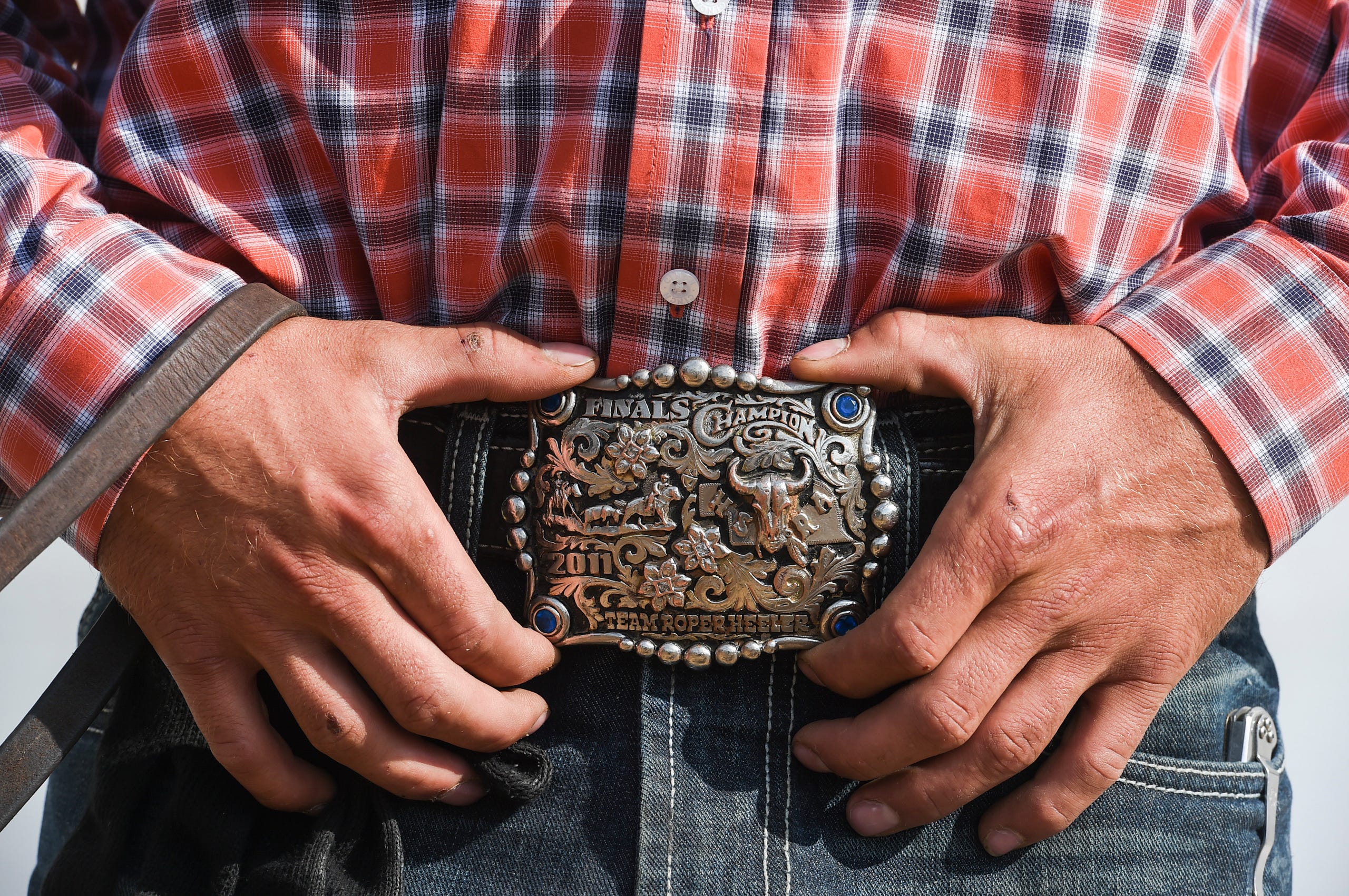 Belt Buckles At Greeley Stampede