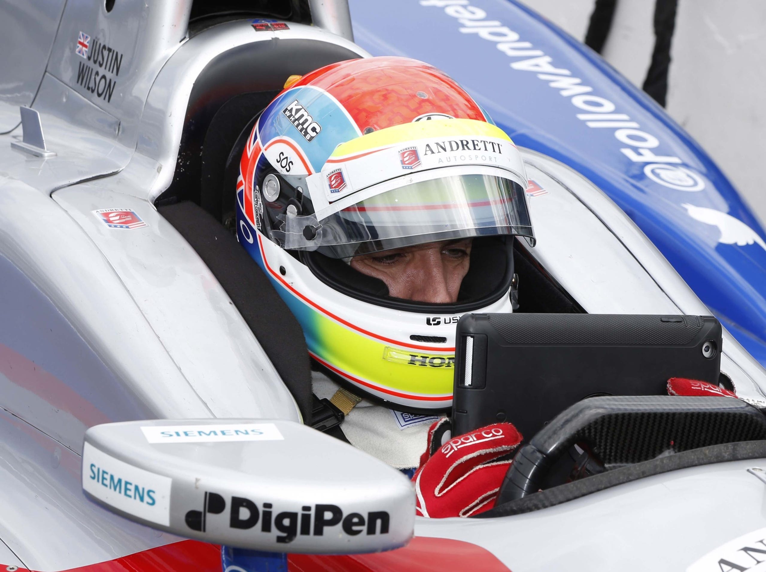 Indycar Driver Justin Wilson Indycar Driver Justin Wilson