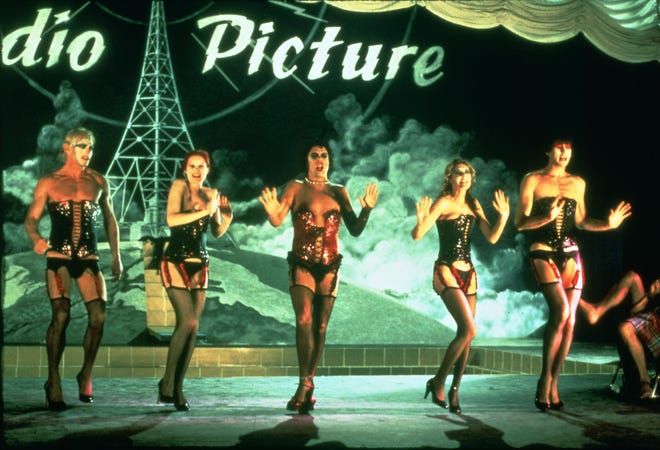 Everybody's wearing fishnets and corsets by the last song-and-dance number of "The Rocky Horror Picture Show."