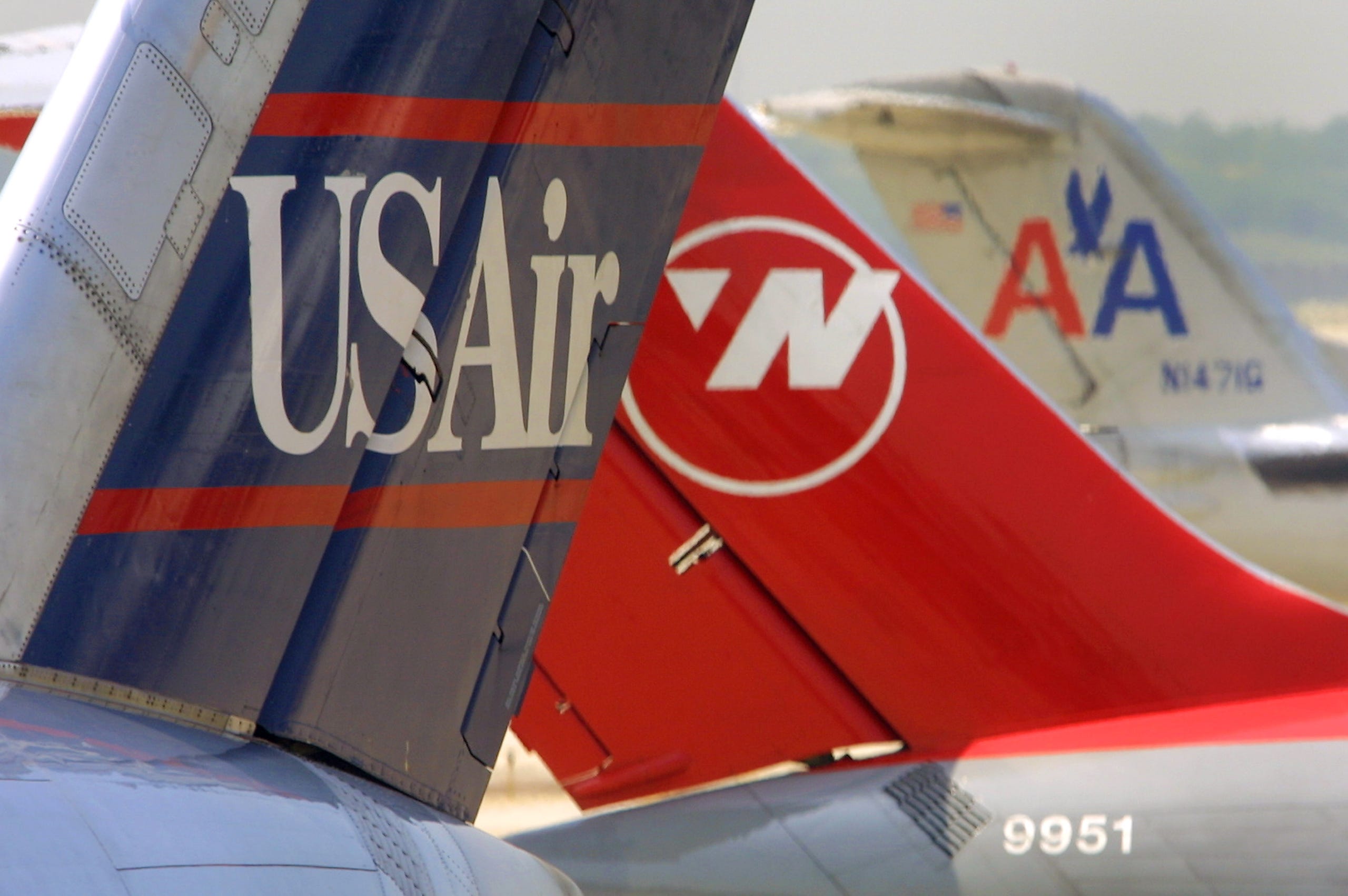 A Look At Some Of Us Airways Airplane Liveries From The Past 35 Years