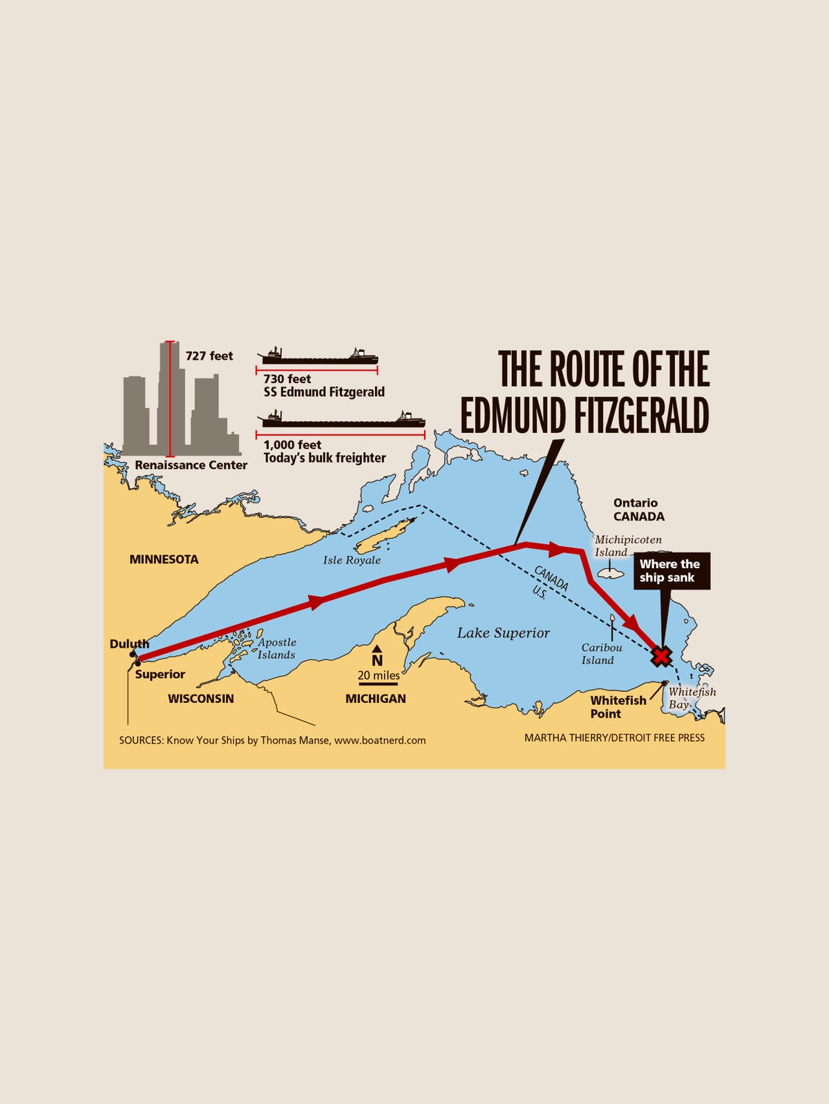 41 Years Ago Edmund Fitzgerald Sank In Lake Superior