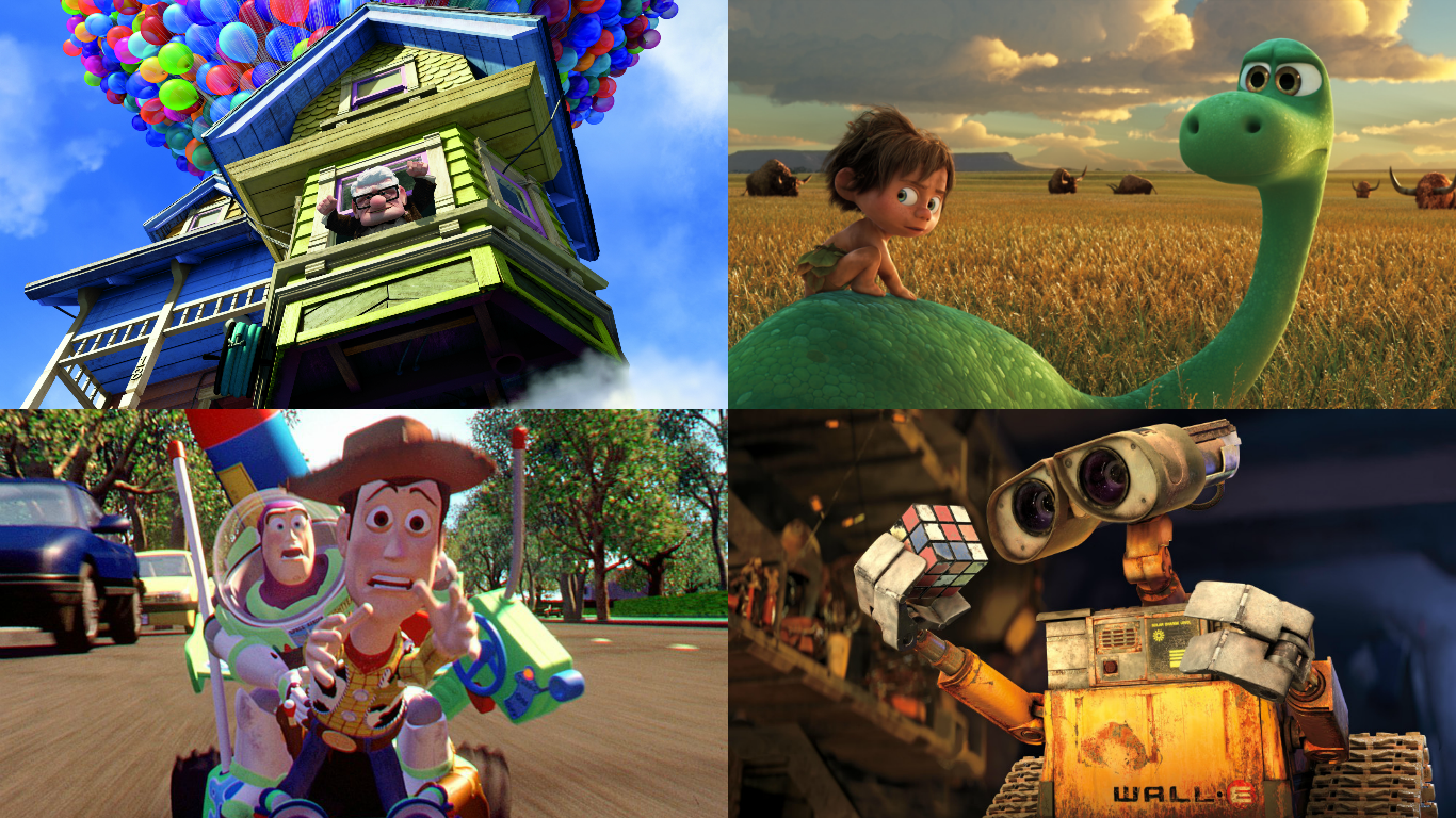its almost impossible to pick the best pixar film.