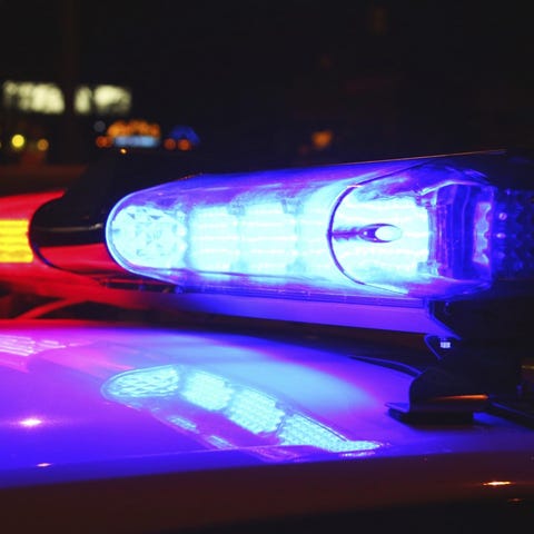 Police siren.