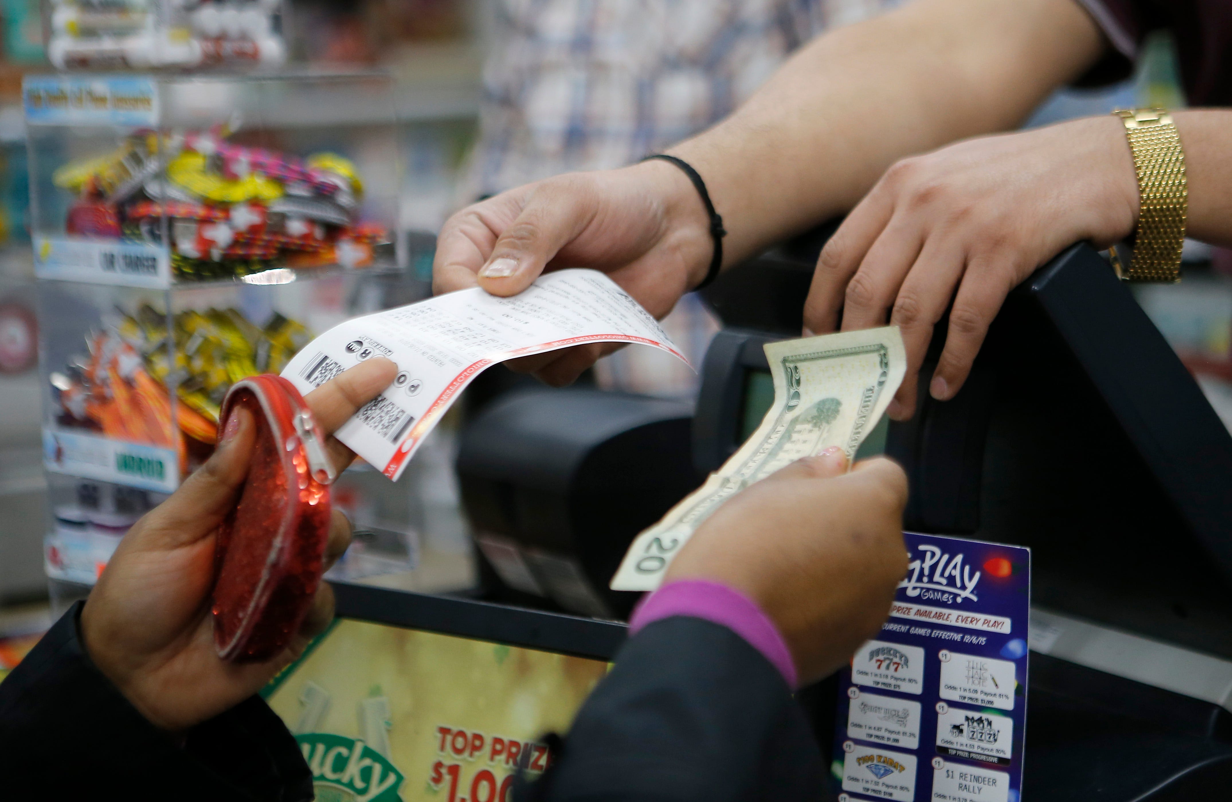 Winning numbers drawn in 'Powerball' game