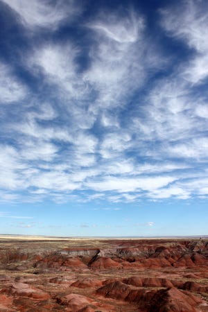 The Painted Desert occupies the northern portion of Petrified Forest National Park.
