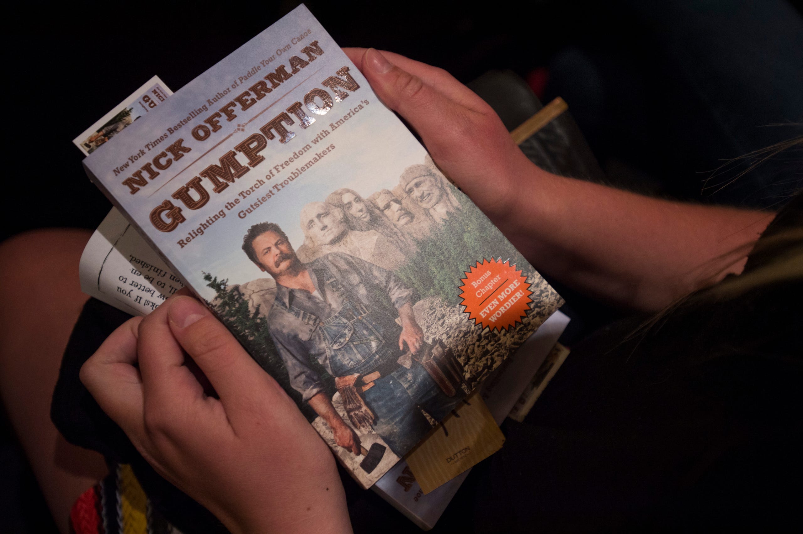 Parks And Rec Star Nick Offerman Promotes Book In Fort Collins