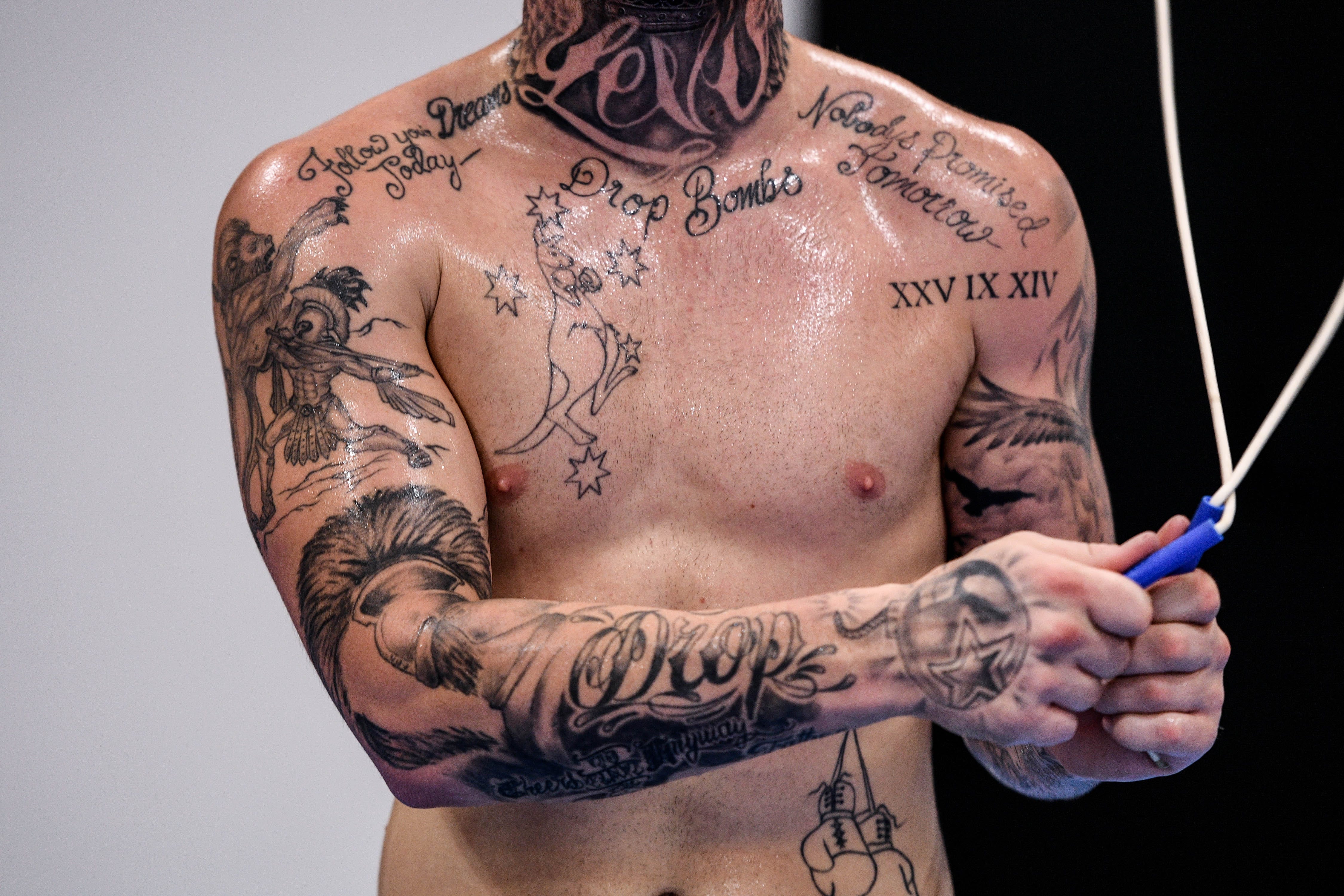 Jackson Deans Tattoo Inspired By Daniel DayLewis Character  Effingham  Radio