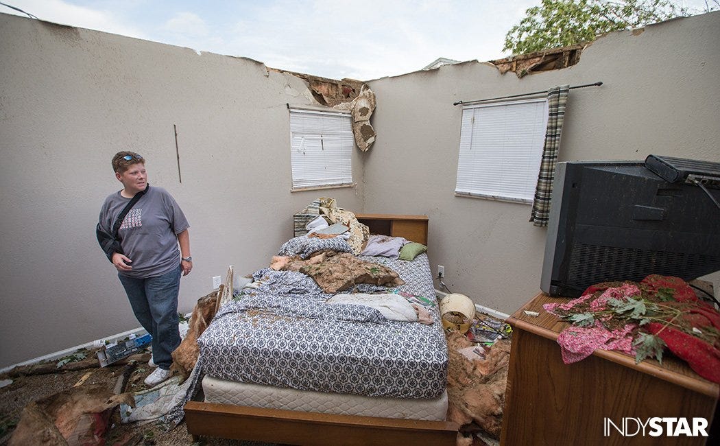 Tornado that struck Kokomo hit one year ago today