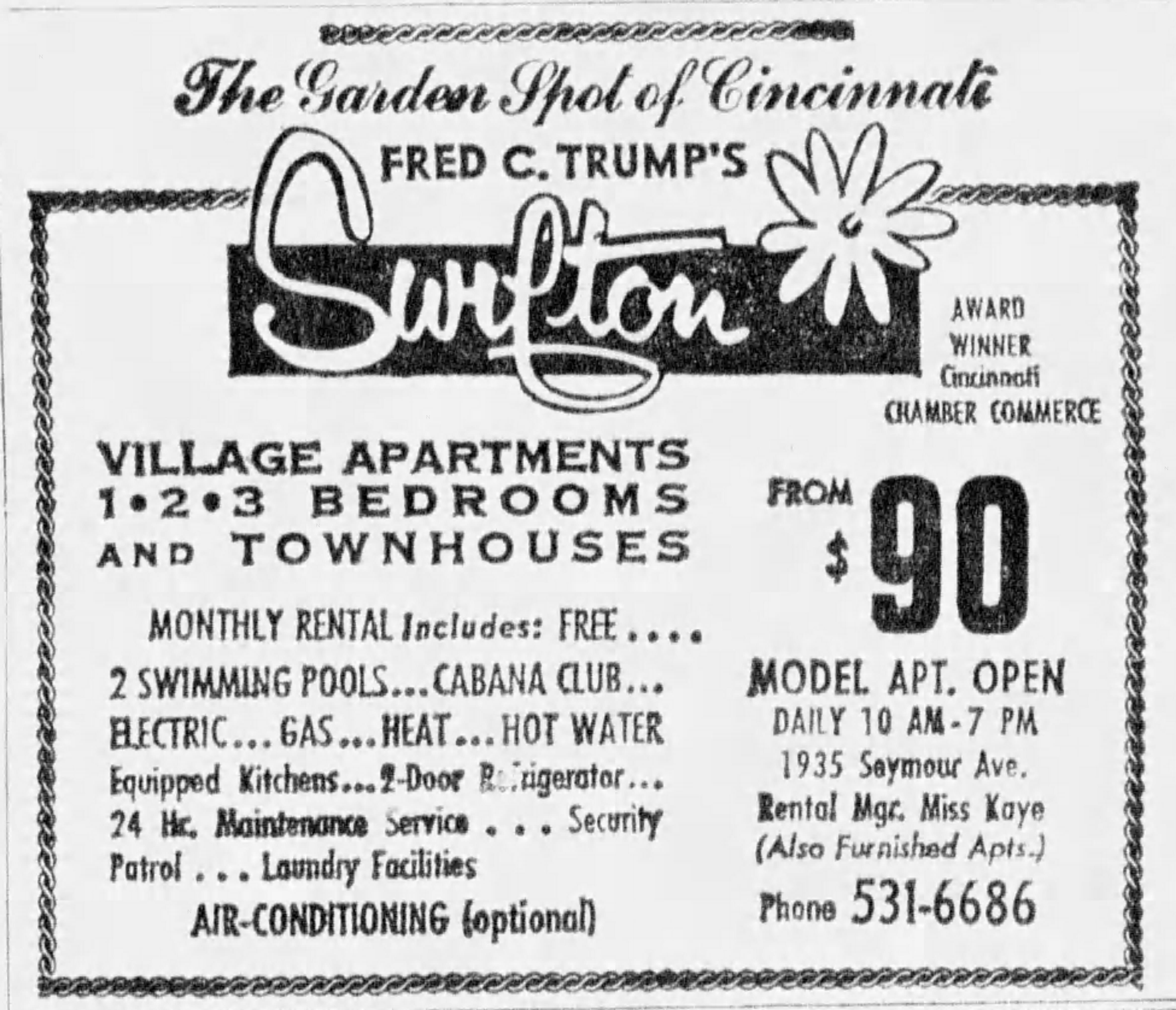 Swifton Village: Donald Trump mentions apartment complex, but not what went wrong there