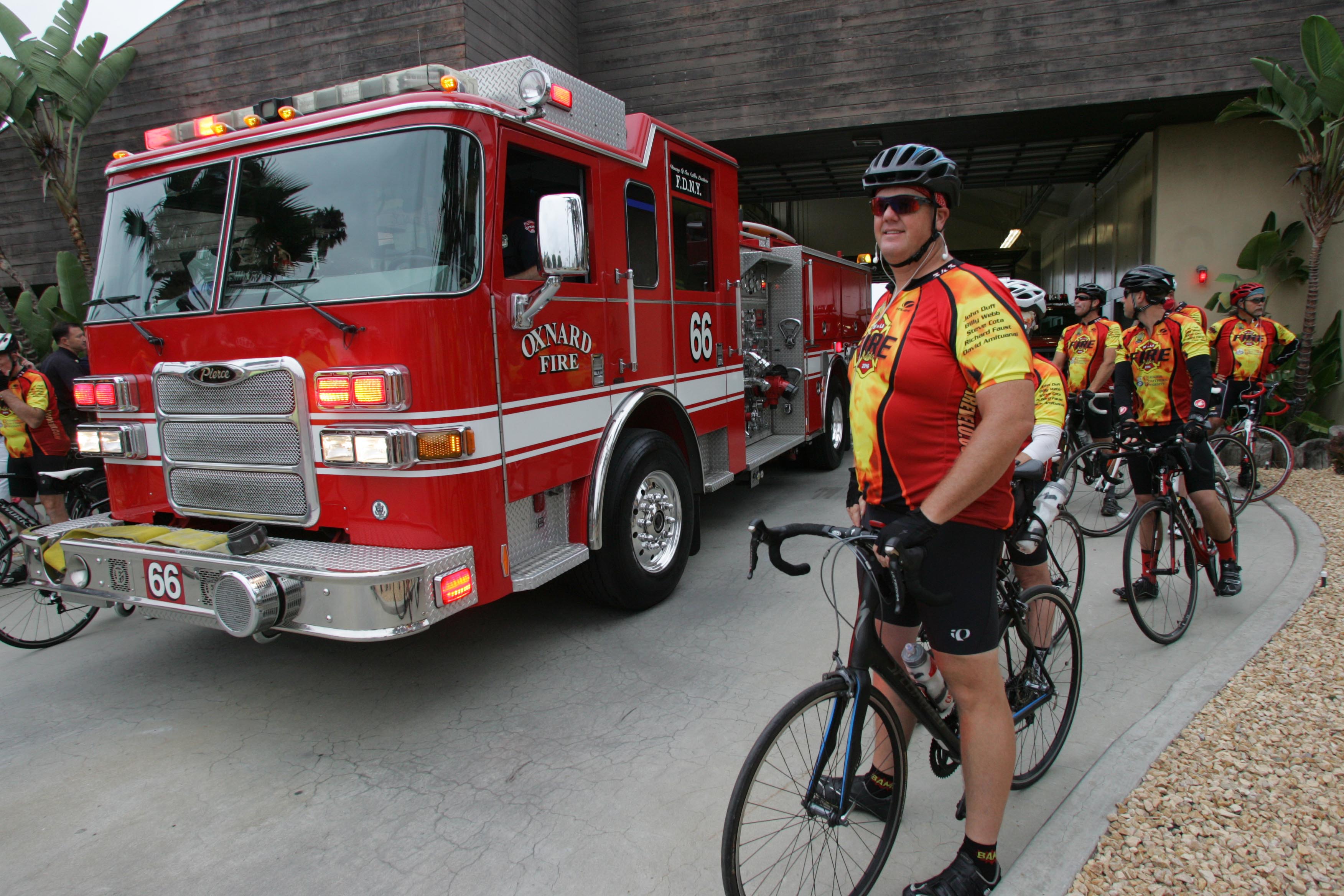 ride on fire engine bike