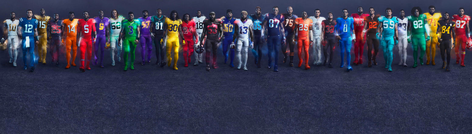 color rush jerseys for nfl
