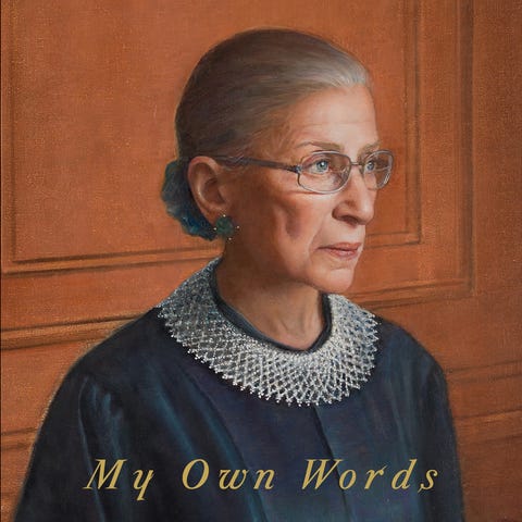 "My Own Words' by Ruth Bader Ginsburg