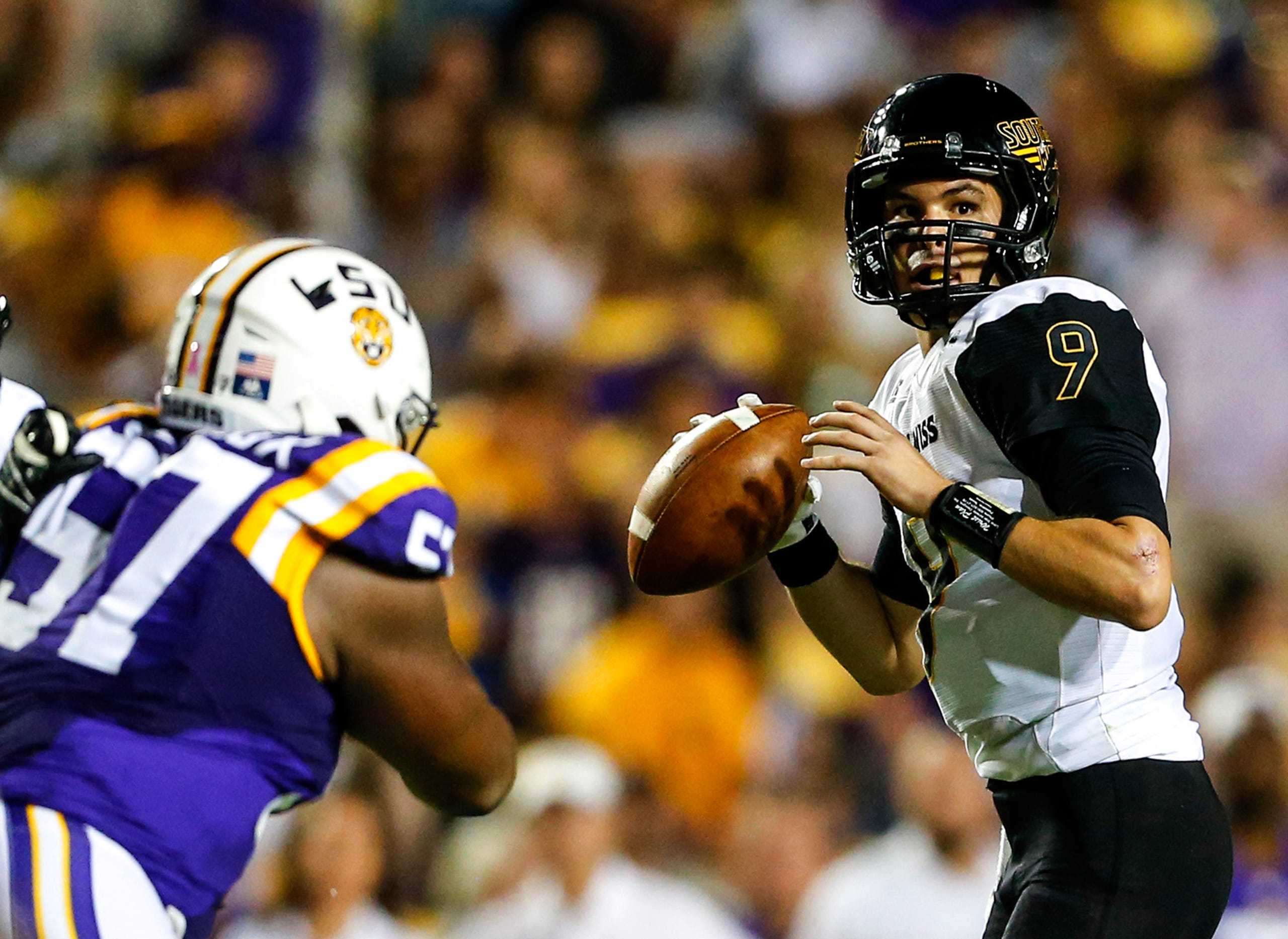 College Football Southern Miss At Lsu