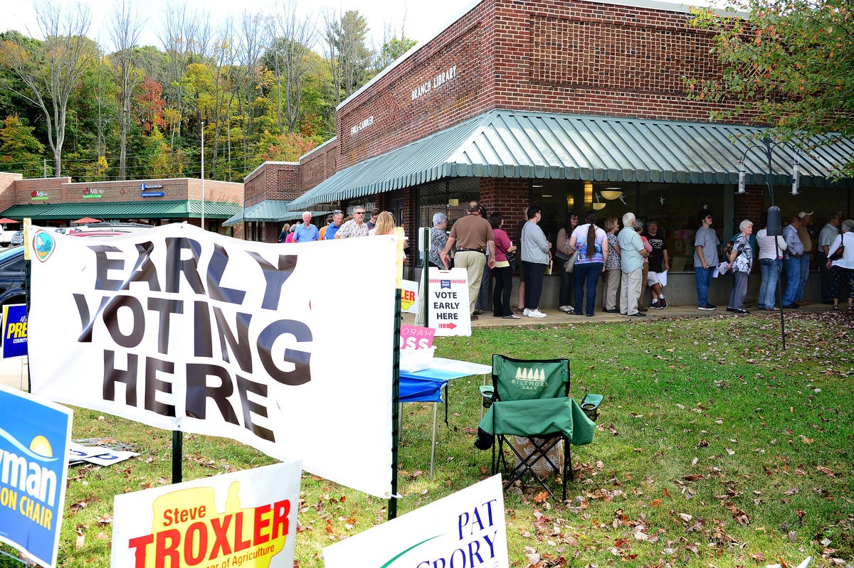 NC State Board Reduces Early Voting Sites In Buncombe County