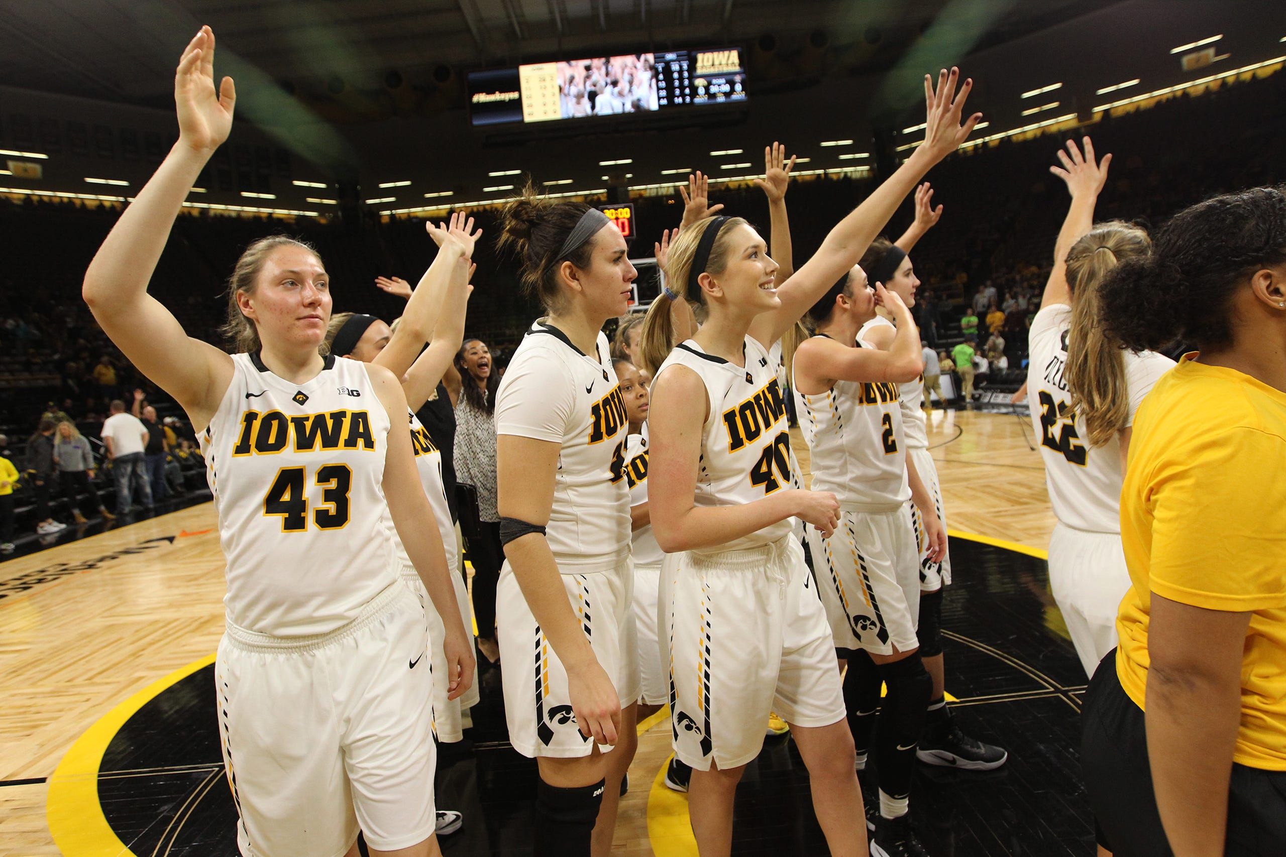 23 Photos Iowa Vs Oral Roberts Women S Basketball