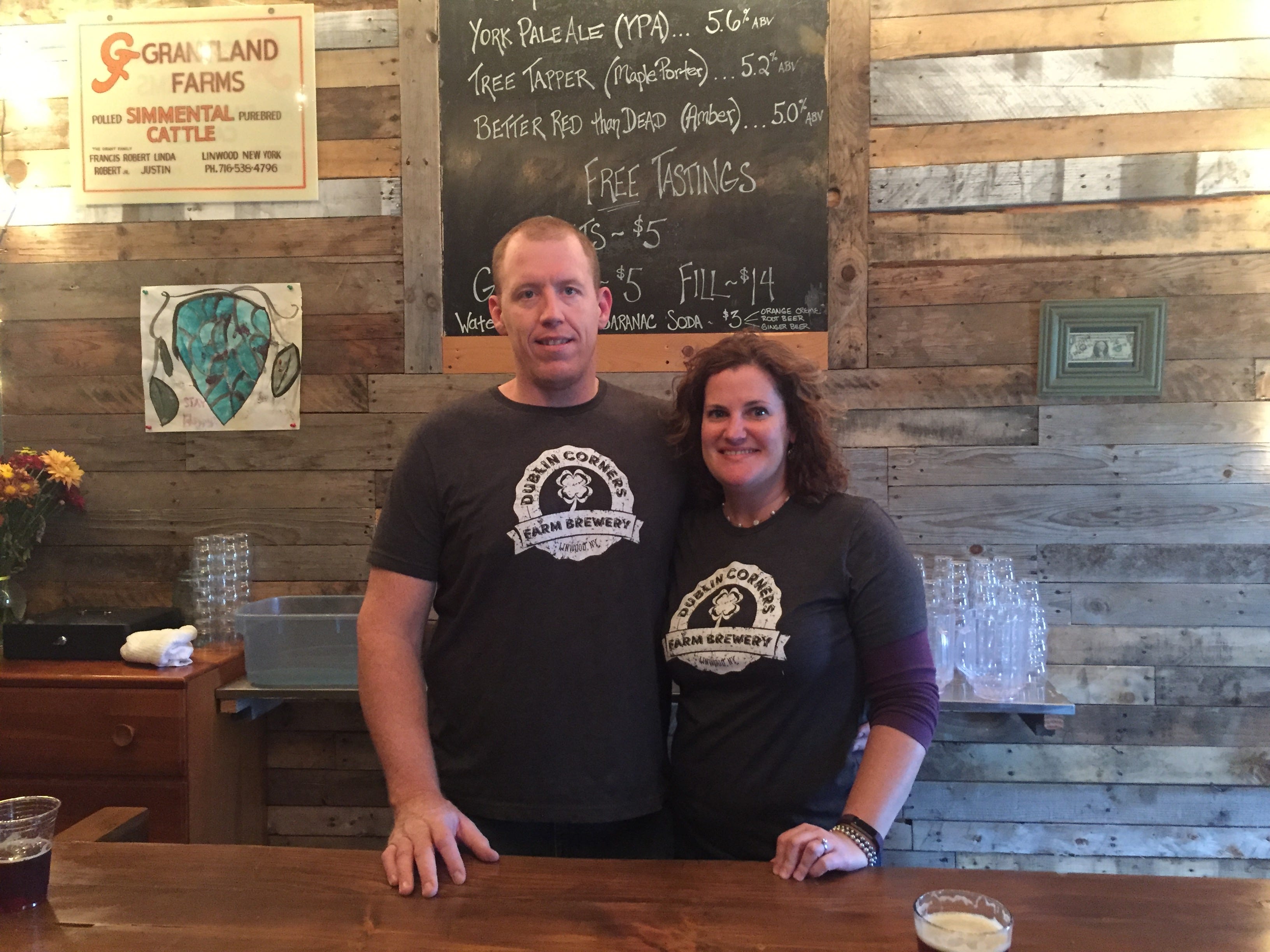 Livingston County brewery Dublin Corners opening taproom in Geneseo