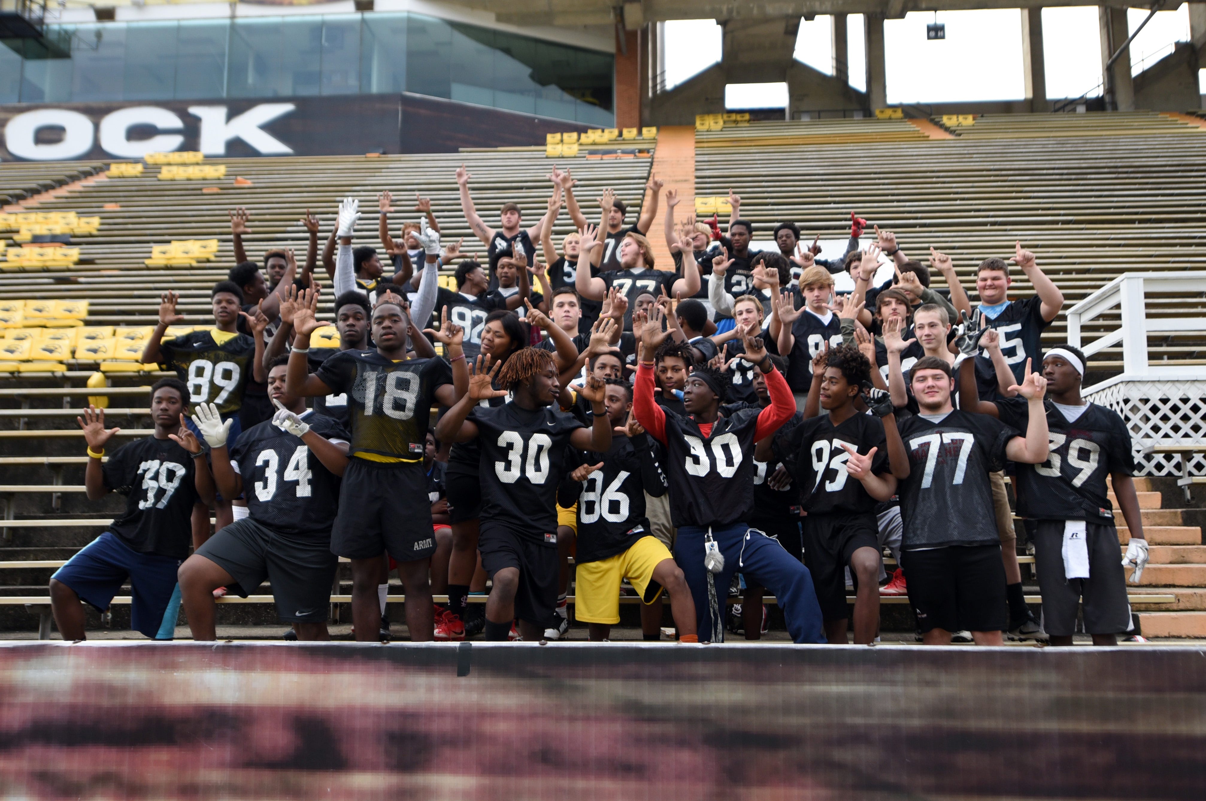 Football team makes Lumberton proud