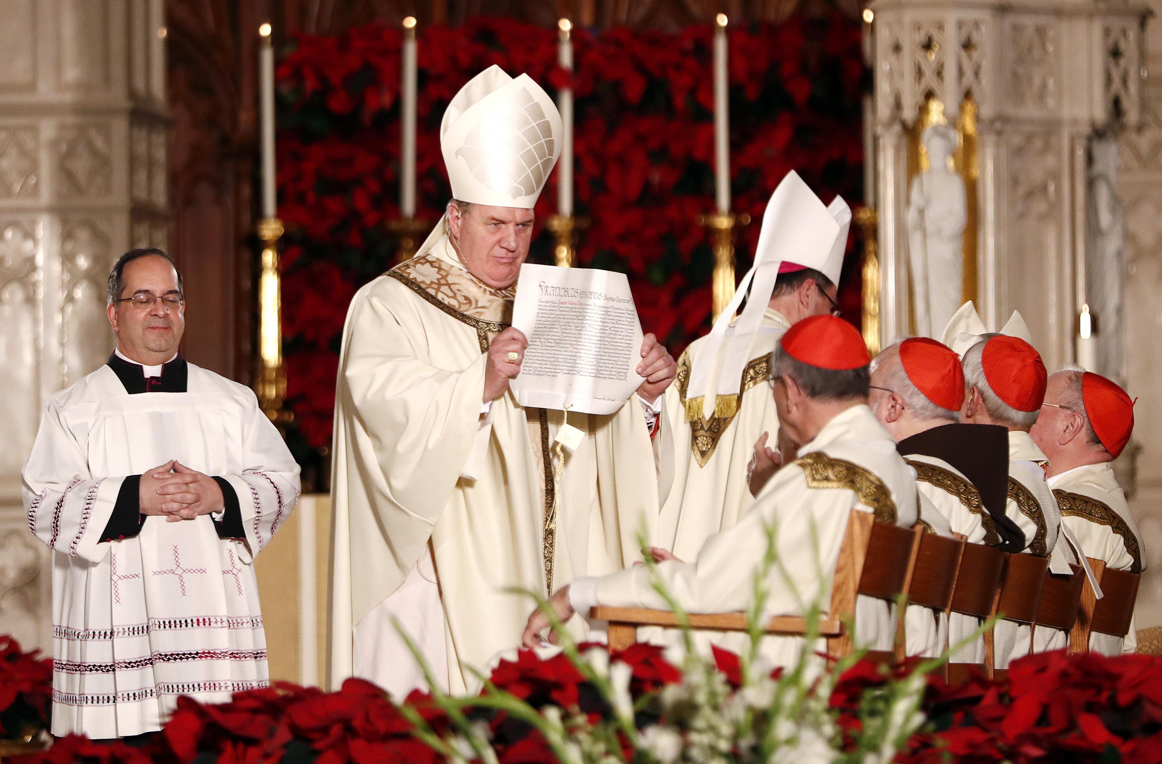 Cardinal Tobin installed as leader of Newark Diocese