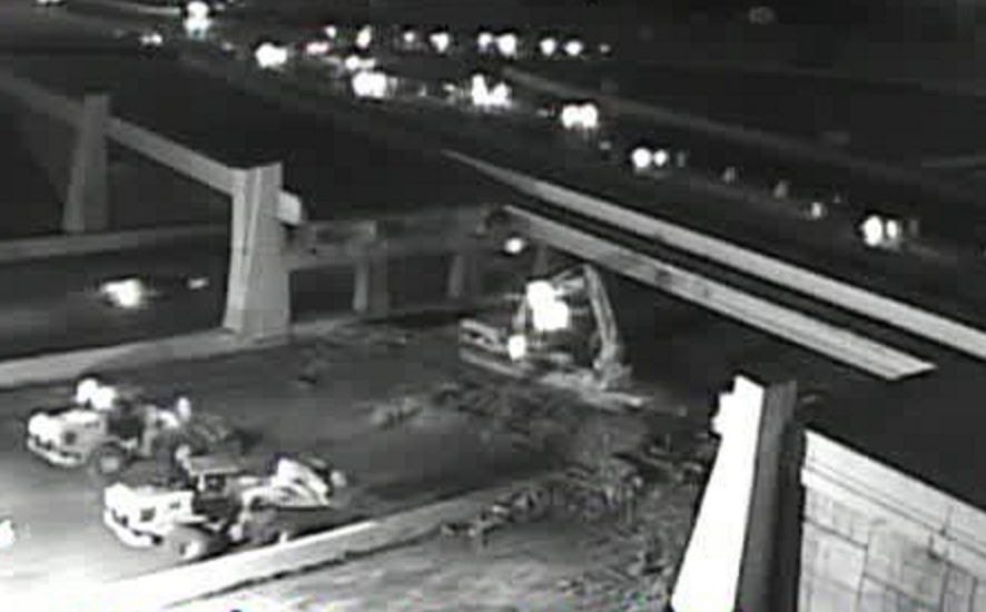 Rockville Road lanes open, northbound I-465 still closed after bridge damaged