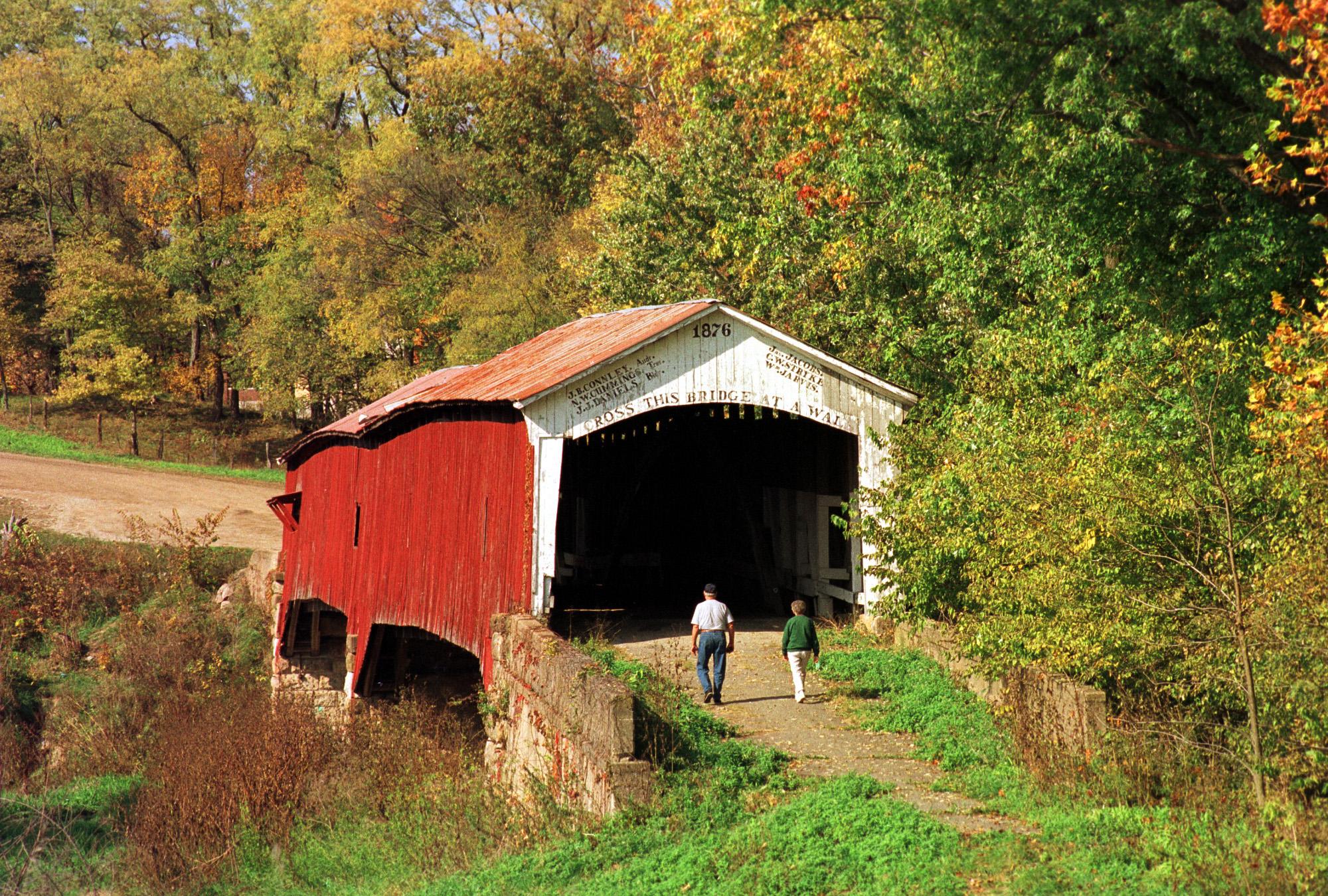 Parke County covered bridge named National Historic Landmark
