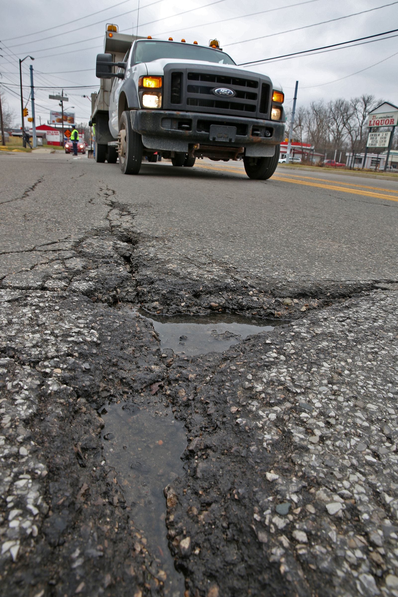 DPW will go into 'blitz mode' to fill potholes starting this weekend