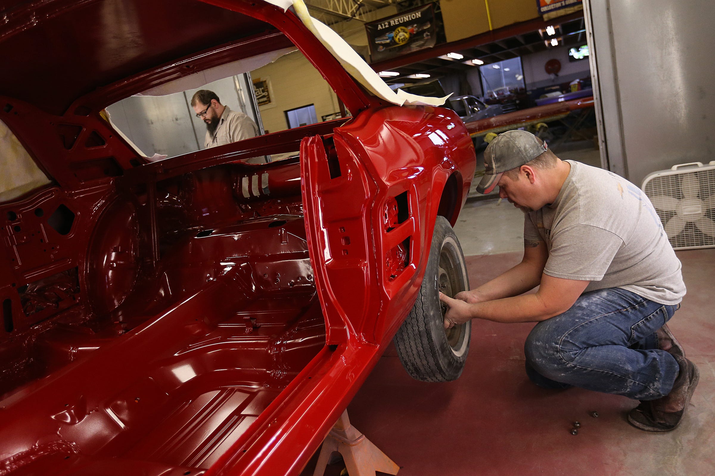 Progress on vet's Mustang to be unveiled