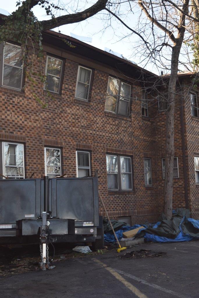 No injuries, 25 residents displaced after roof collapse at Chatham Manor Apartments