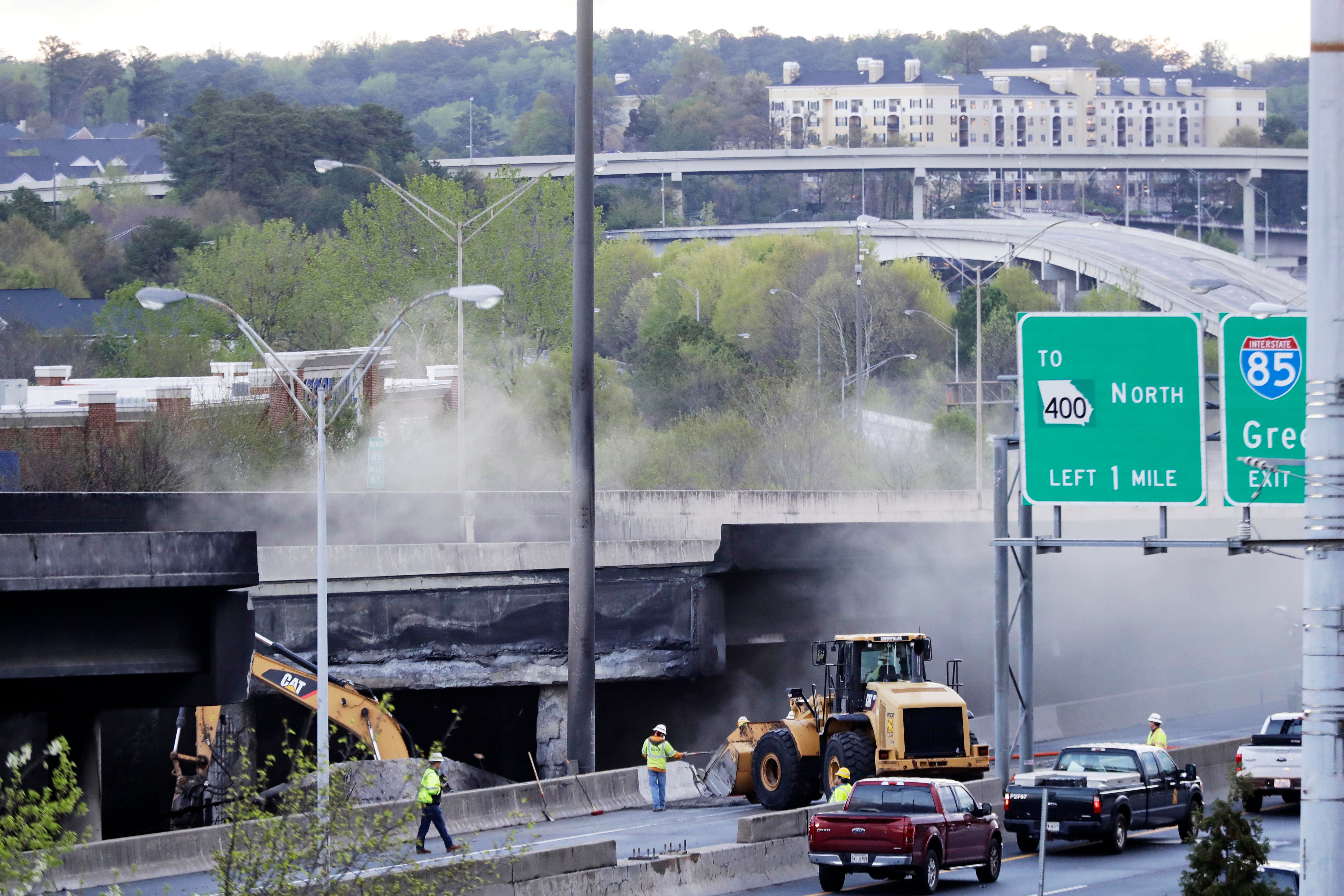 I-85 bridge collapse in Atlanta: What we know, how to ...