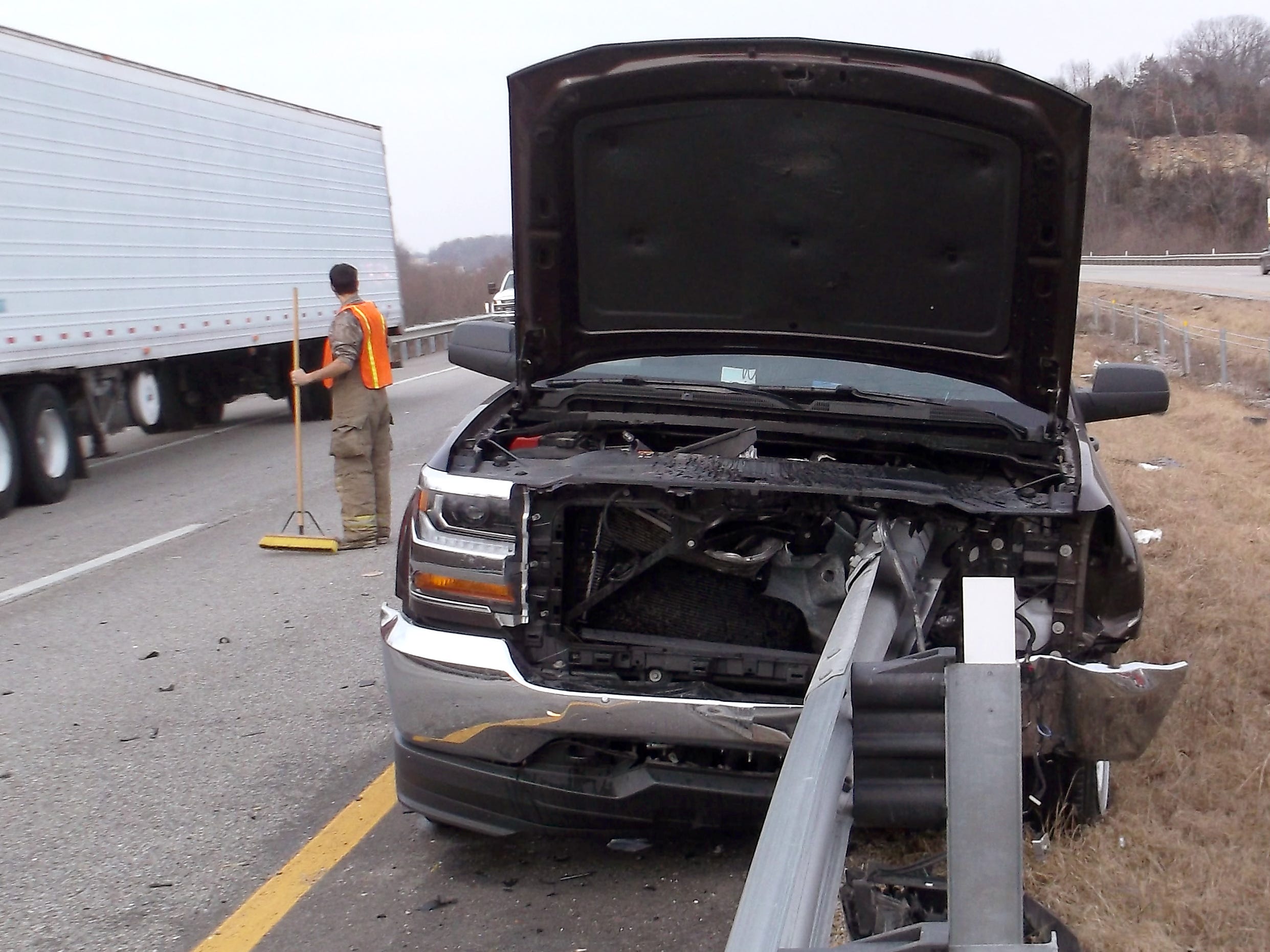 Man on crusade after series of guardrail impalements