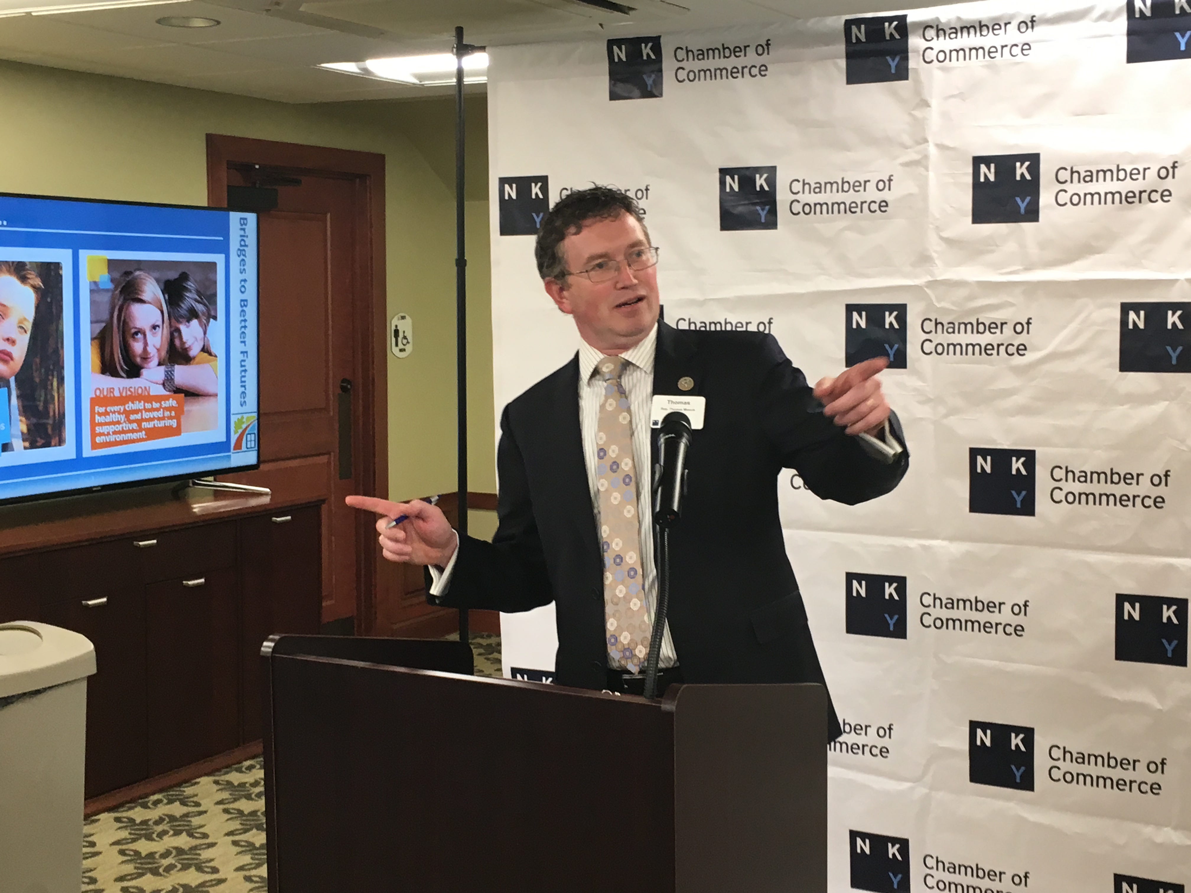 This local congressman says he couldn't face his wife and kids if he voted for stricter gun laws