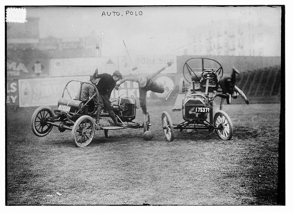 RetroIndy: Auto polo was bloody, violent and not for the country club set